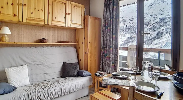 Appartement Les Menuires, 1 pièce, 3 personnes - FR-1-344-535, Забронировать Апартаменты/квартира Апартаменты Ле-Менюир, Апартаменты/квартира