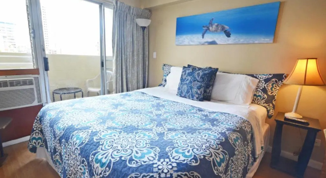 Kuhio Village 510 KING Bed with Renovated Kitchenette, Rezerwuj Hotel Waikiki Honolulu