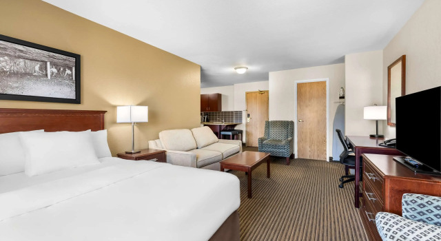 Двухместный люкс c 1 комнатой SureStay Plus Hotel by Best Western Drumheller