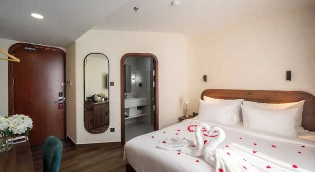 Двухместный номер Цокольный этаж (без окна) Hato Saigon Boutique Hotel & Rooftop