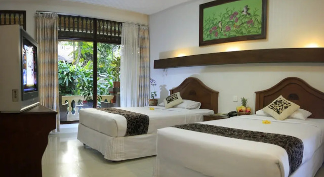 Номер Deluxe с балконом The Taman Ayu Seminyak 10 Minute walking to the BEACH