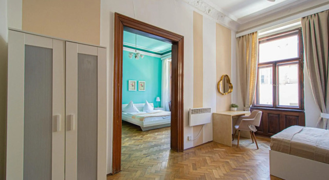For celebrations spacious 3BDR apartment with balcony, Забронировать Апартаменты/квартира Апартаменты Праги, рядом с Музей Альфонса Мухи, Апартаменты/квартира
