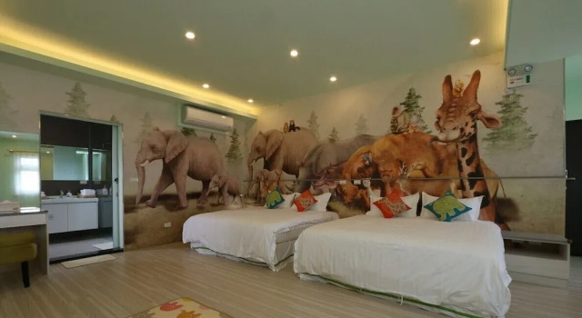 Номер Standard Wunan Zoo Family Homestay Hall 1