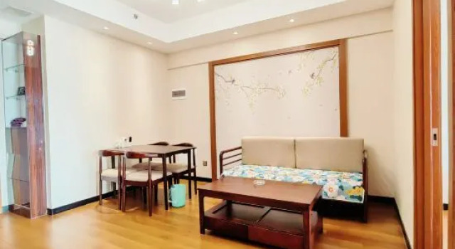 Люкс с 2 комнатами с видом на море Muhai Lvsu Seaview Apartment (Development Zone Shibeiwan Water Park Branch)