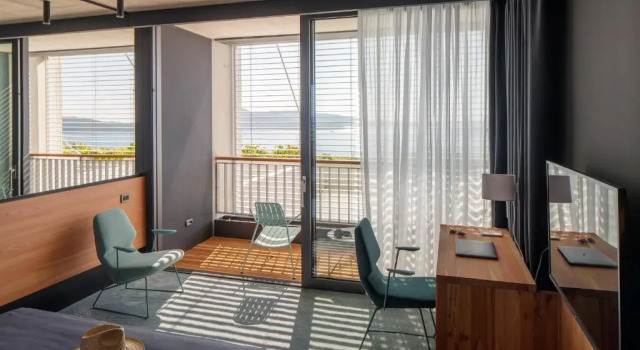 Двухместный номер Comfort с балконом и с видом на море Boutique Hotel Osmolis