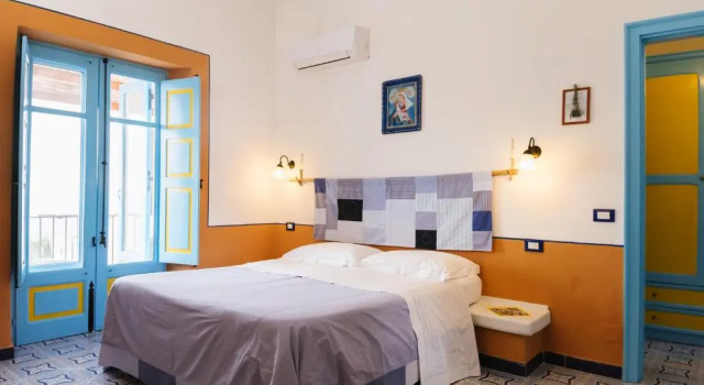 Двухместный номер Superior с балконом и с видом на море Hotel Mamma Santina