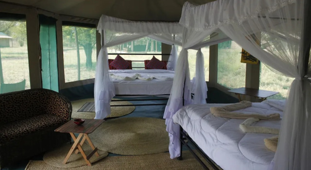Трёхместный номер Luxury Osero Serengeti Luxury Tented Camp