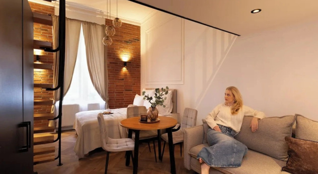 Люкс Superior Мансарда L23 Boutique by Downtown Apartments