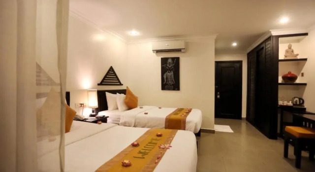 Двухместный номер Standard с видом на бассейн Khmer Mansion Boutique Hotel
