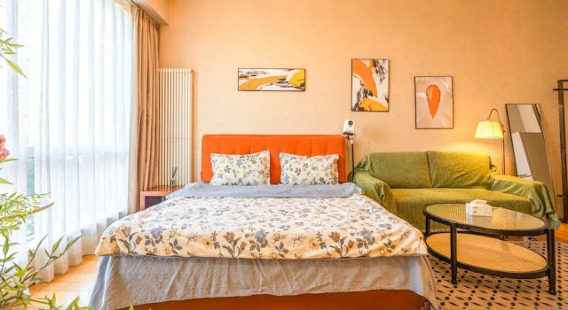 Люкс Beijing Furnished Apt with Queen bed