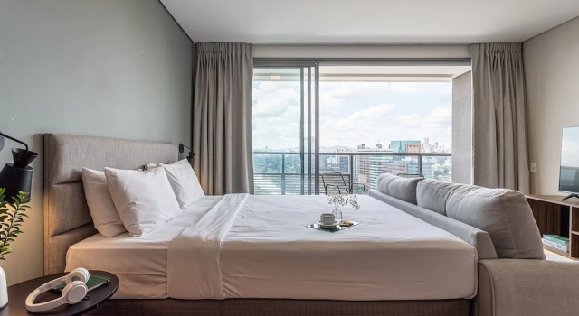Студия Luxury Parque Jockey by Viva - Prédio com fácil acesso a Pinheiros e ao Butantã