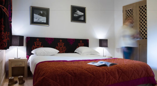 Апартаменты с 3 комнатами с балконом CGH Résidence Boutique Les Chalets de Léana