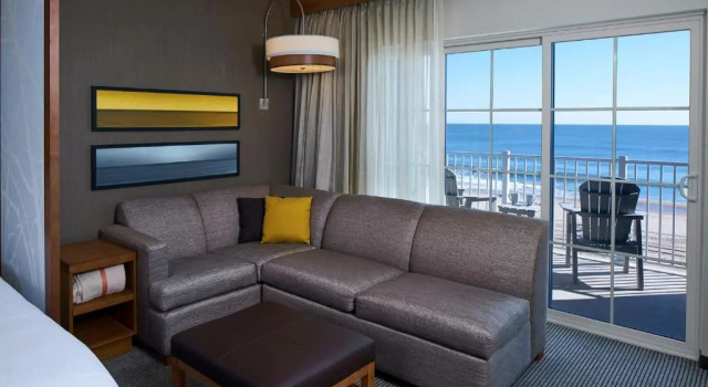 Номер Standard oceanfront Hyatt Place Ocean City Oceanfront