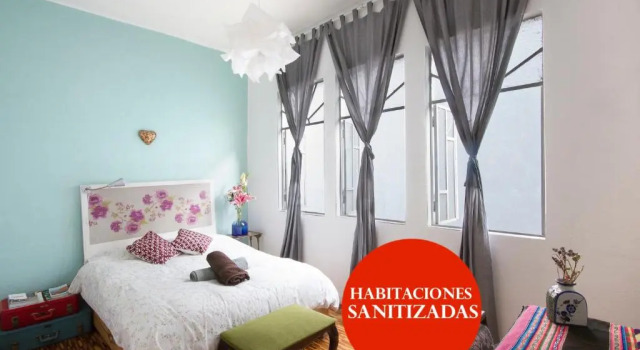 Standardní Dvoulůžkový s manželskou postelí pokoj House Oasis Center Mexico City