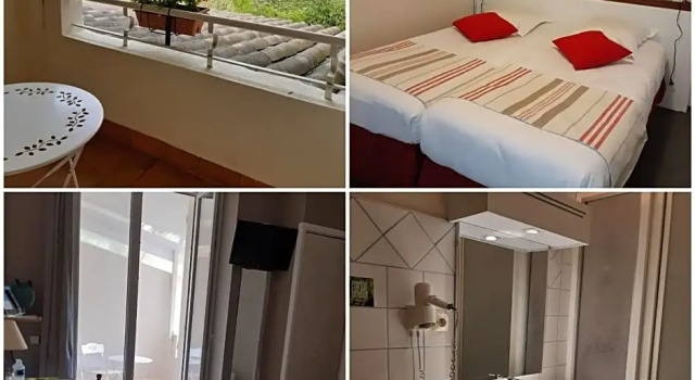 Двухместный номер Standard Logis Hotel Le Relais du Serre