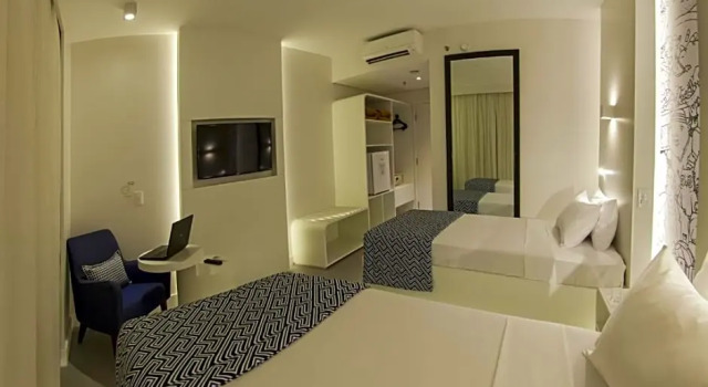 Номер Standard Golden Tower Maracanaú by Fênix Hotéis