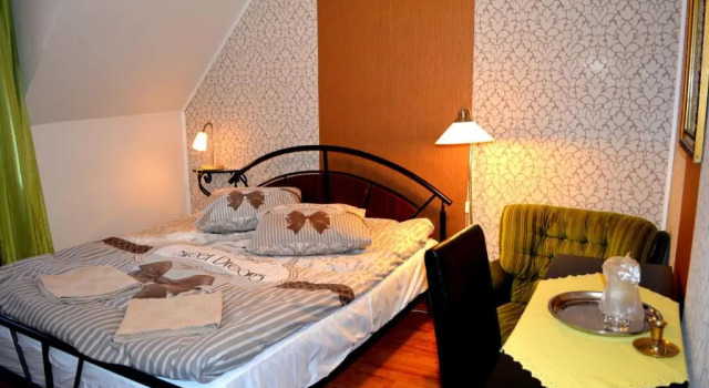 Standardowy dwuosobowy pokój Pension Casa Leone