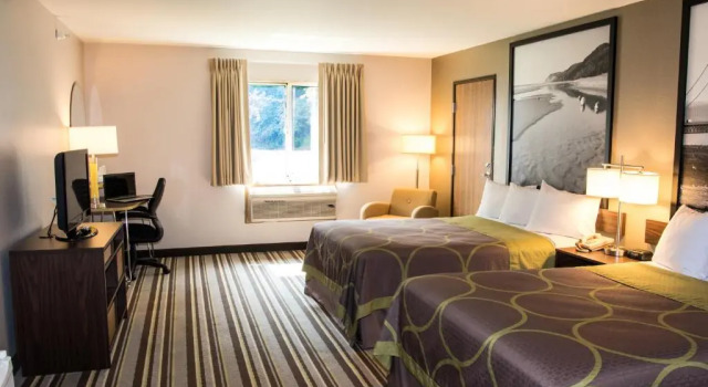 Standard Vierer Zimmer Super 8 by Wyndham Manistee