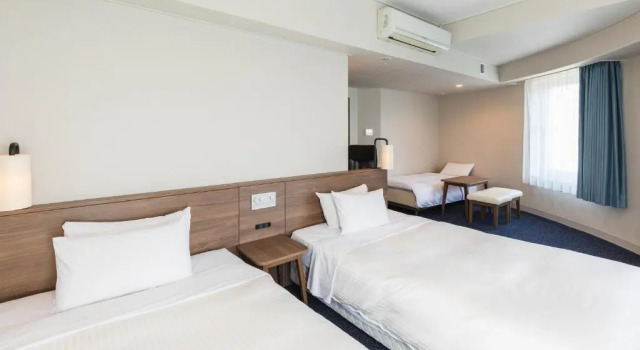 Трёхместный номер Deluxe Отель Sotetsu Fresa Inn Tokyo Toyocho