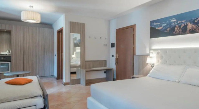 Четырёхместный номер Standard Hotel Garnì Cristallo