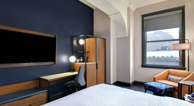 Номер Standard с видом на город Courtyard by Marriott Cincinnati Downtown