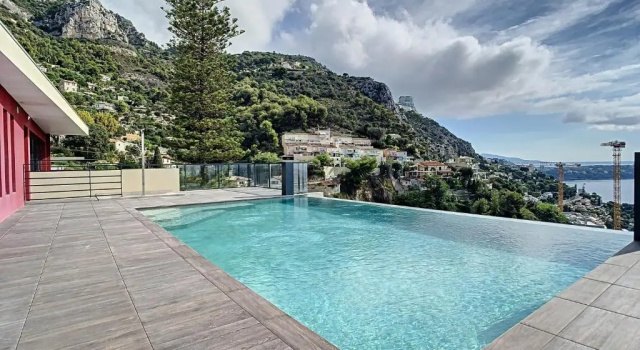 Студия Great studio with a sea view and parking in 400 meters from Monaco