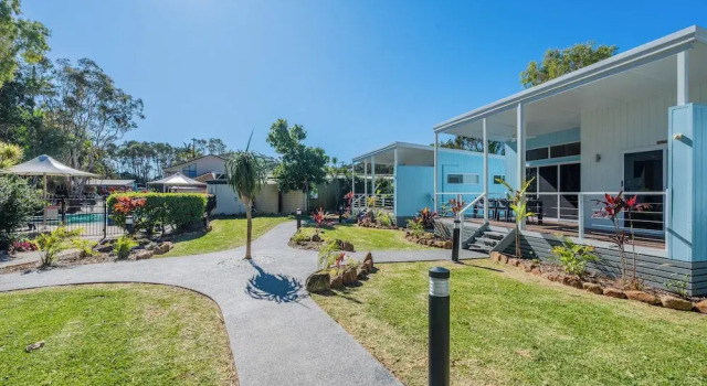 Номер Premium с 3 комнатами с видом на бассейн Tasman Holiday Parks - Ballina