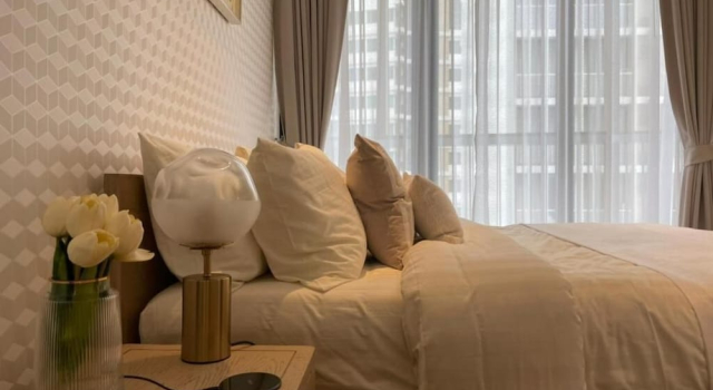 Апартаменты Standard с 2 комнатами с видом на город Hampton Residence Next to Emporium