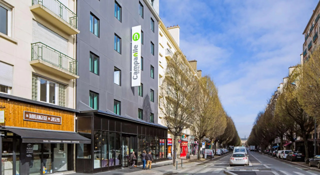Кровать в общем номере Campanile Rennes Centre - Gare