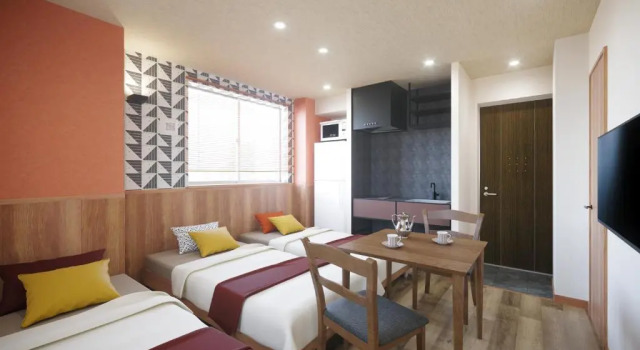 Трёхместный номер Standard WIRES HOTEL James zaka
