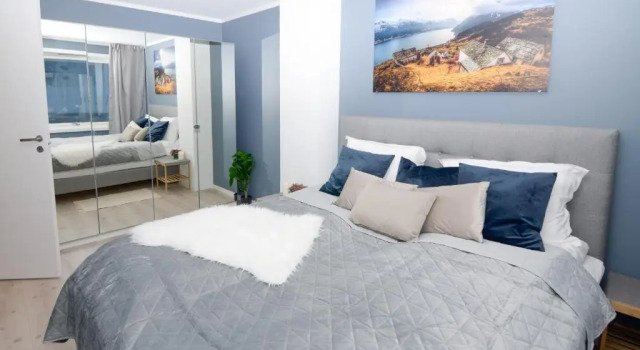 Апартаменты с балконом Haugetuft Apartments