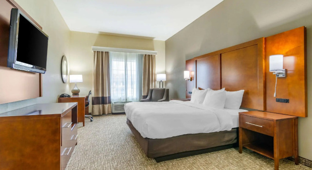 Двухместный люкс Comfort Inn & Suites near Bethel College