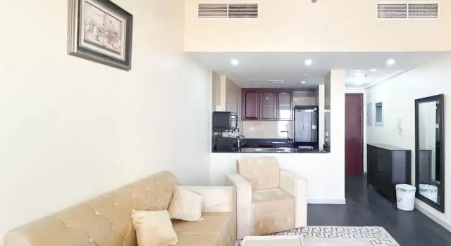 Апартаменты Peaceful Lagoon View l 1BR in RAK With Balcony
