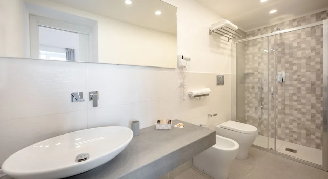 Deluxe kamer met balkon en  uitzicht op zee Vento di Mare