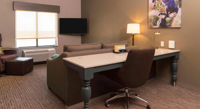 Двухместный люкс c 1 комнатой Hilton Garden Inn Edmond / Oklahoma City North, OK
