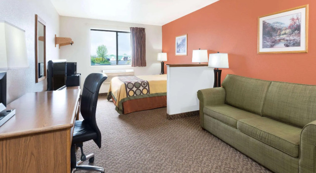 Номер Business Super 8 by Wyndham Morgantown
