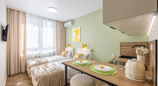 Home Like on 5 Einstein Boulevard, Book Lejlighed Hoteller i Moskva oblast med parkering, Parkering