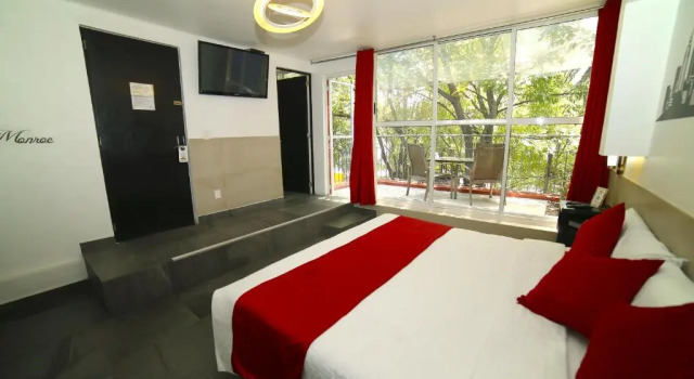 Двухместный номер Deluxe Hotel Casa Anzures