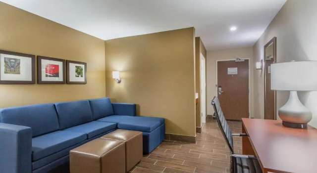 Четырёхместный люкс Standard Comfort Suites Bowling Green Southeast