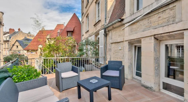 Апартаменты La Terrasse - Appartement 4pers Caen Hypercentre