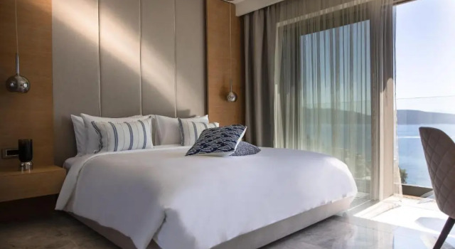 Люкс с 3 комнатами с видом на море METT Hotel & Beach Resort Bodrum