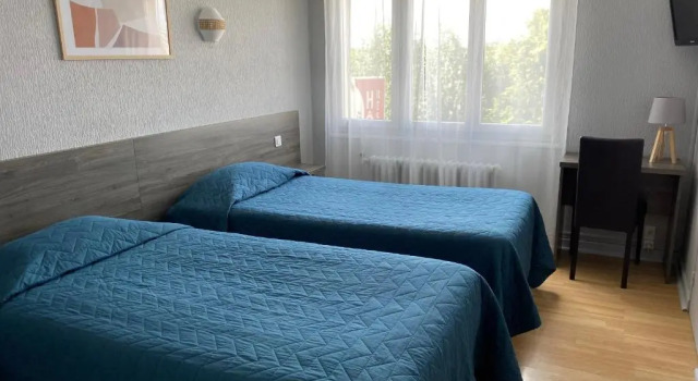 Двухместный номер Comfort Hotel Restaurant Saint-Benoit