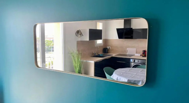 "ZEN" 100m de la plage avec parking, vue mer et vue montagne, Boek Appartement Canet-Plage Canet-en-Roussillon