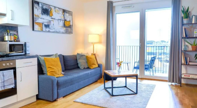 Modern Apartment close to Congress Center, TU-Uni and Center with Netflix!