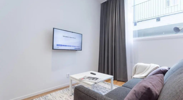Студия Superior Цокольный этаж ApartDirect Sundbyberg