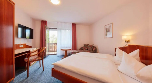 Двухместный номер Standard с балконом Hotel garni Sonnenhof