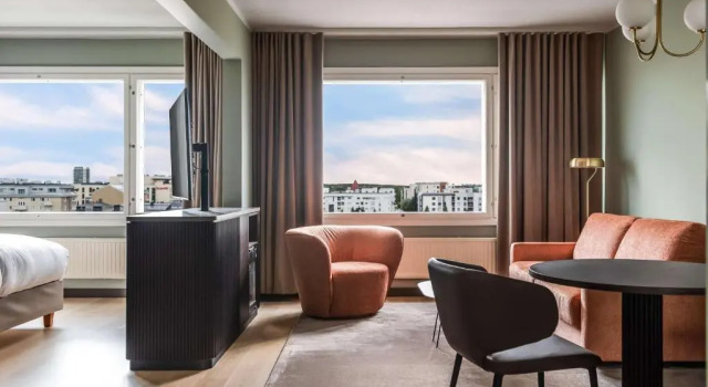 Suite junior con vista al mar Radisson Blu Hotel, Oulu