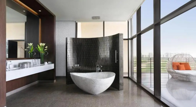 Люкс Presidential с 2 комнатами с балконом и с видом на поле для гольфа VOGO Abu Dhabi Golf Resort & Spa Formerly The Westin Abu Dhabi Golf Resort & Spa