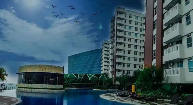 Star Apartment 3 BR Borneo Bay Balikpapan, Book Apartment Hotels in Kalimantan with a Pool, Swimming Pool
