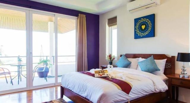 Вилла с 3 комнатами с балконом и с видом на море TROPICA - Villas Resort